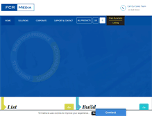 Tablet Screenshot of fcrmedia.ie